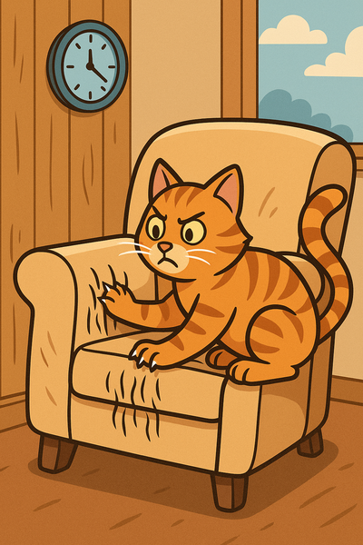 😾 Perché il mio gatto graffia mobili e divano? Cause, spiegazioni e soluzioni pratiche