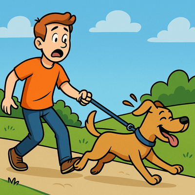 🐾 Il tuo cane tira al guinzaglio? Ecco cosa fare (davvero)